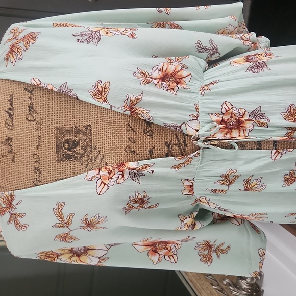 Floral Boho Maxi Cardigan Duster - Picture 3 of 8